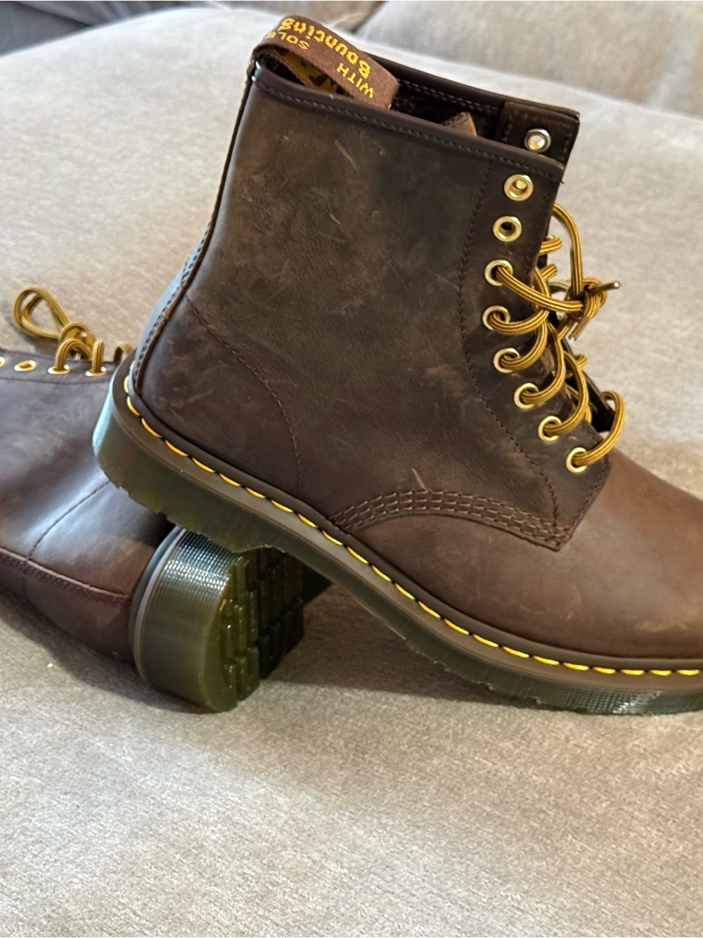 Brand New Dr. Martens 1460 Crazy Horse Boots – Size 8